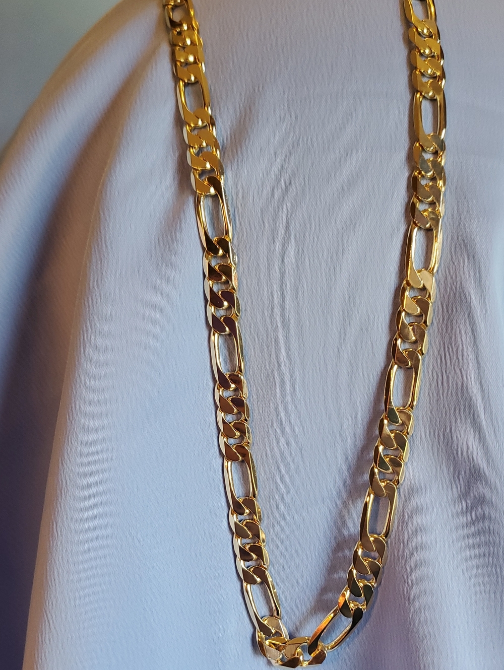 14k Gold Filled 22" Figaro Chain Necklace